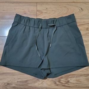Lululemon darke green shorts